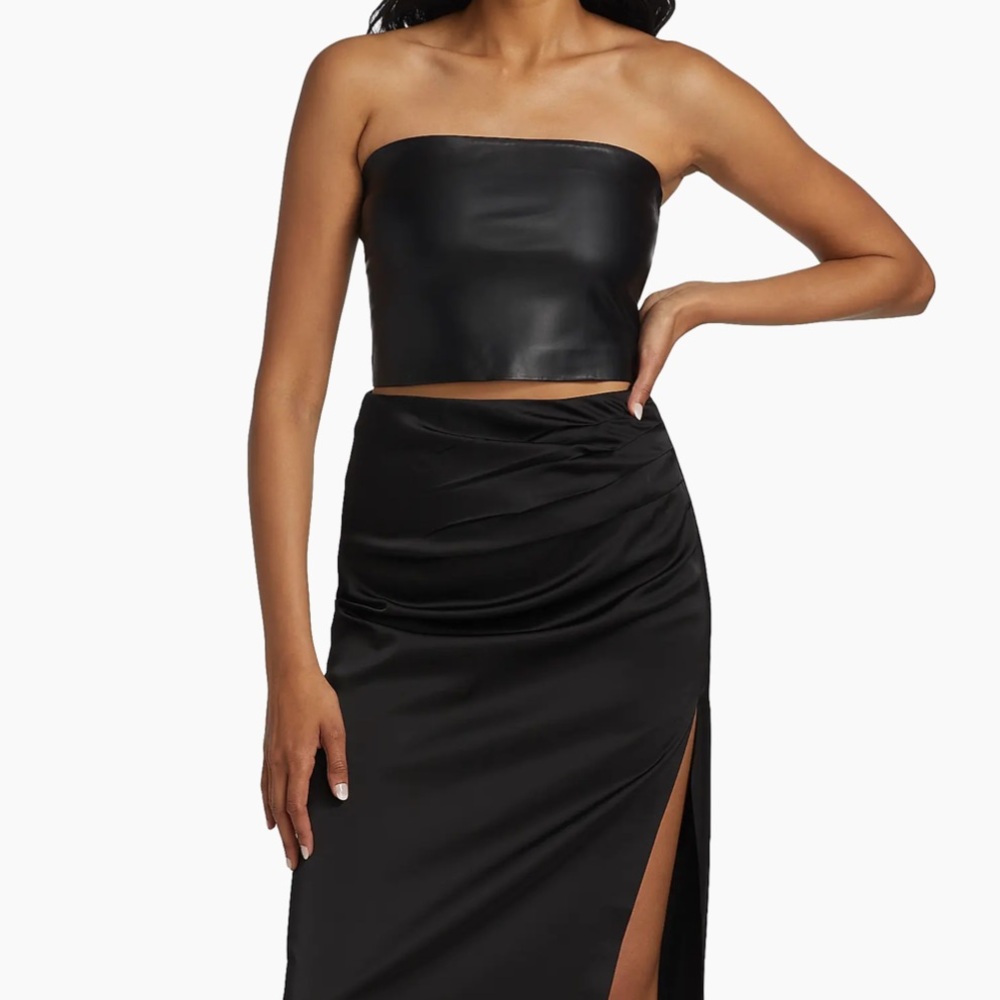 Susana Monaco Black Tube Top